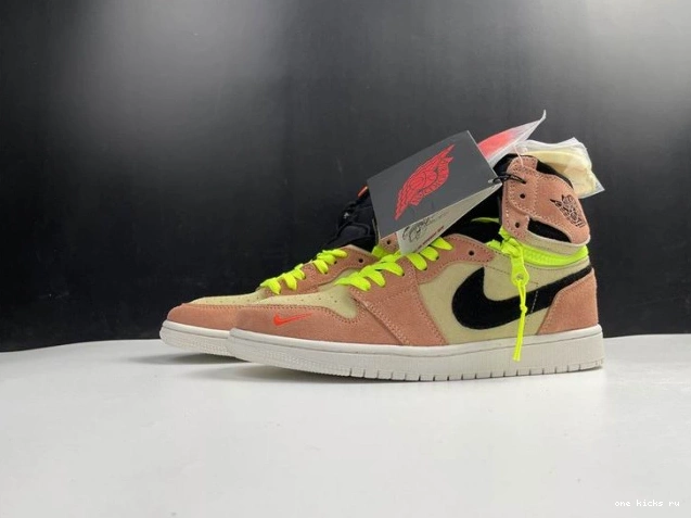 Rep Onekick Air Peach CW6576-800 Jordan High 1 Switch 0723